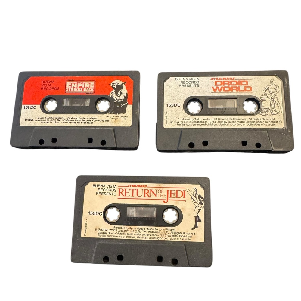 Star Wars Cassette Tapes Set